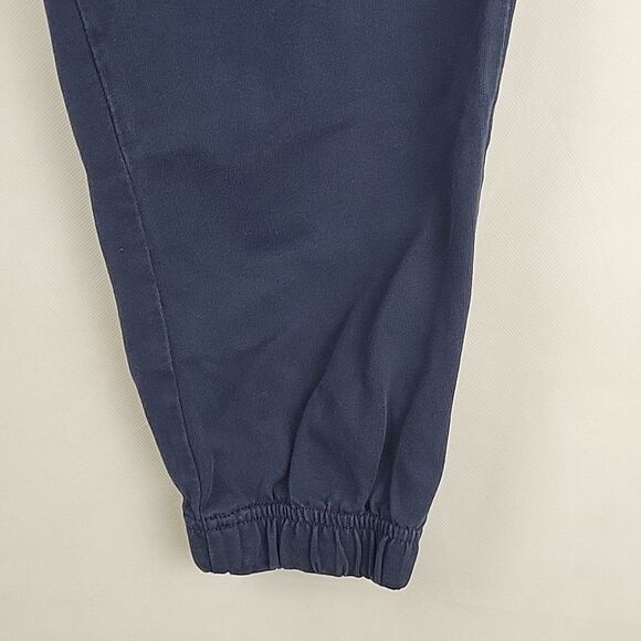 YoungLA 231 Pump Cover Joggers Mens Medium Navy Blue Workout Gym Pants - Picture 7 of 12